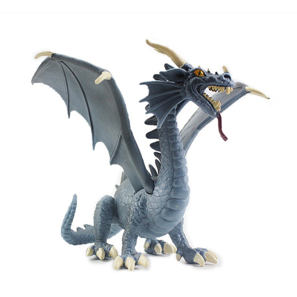 New 1pc Western Plastic Pterosaur Dragon Dinosaur Model Toy Best Gift to Children Kids toys Wholesale