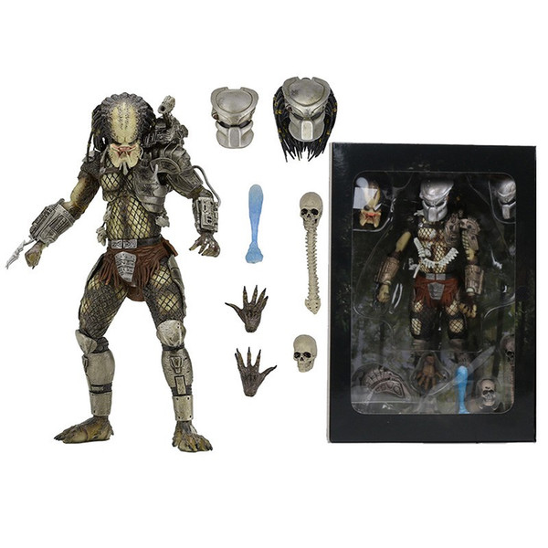 NECA PREDATOR Scale Ultimate P1 Jungle Hunter Jungle Demon PVC Action Figure Collectible Model Toy 20cm