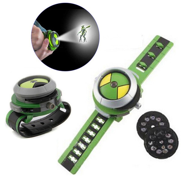 Hot Selling ben 10 omnitrix watch Style Kids Projector Watch Japan Genuine Ben 10 Watch Toy Ben10 Projector Medium Support Drops