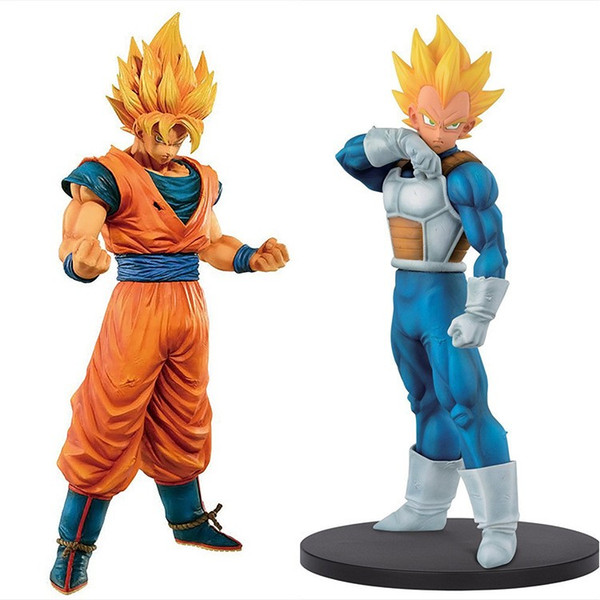 Dragon Ball Z figufre Resolution of Soldiers trunks Vegeta Gohan Dragon Ball Son Goku PVC Action Figure Collection Model Toys