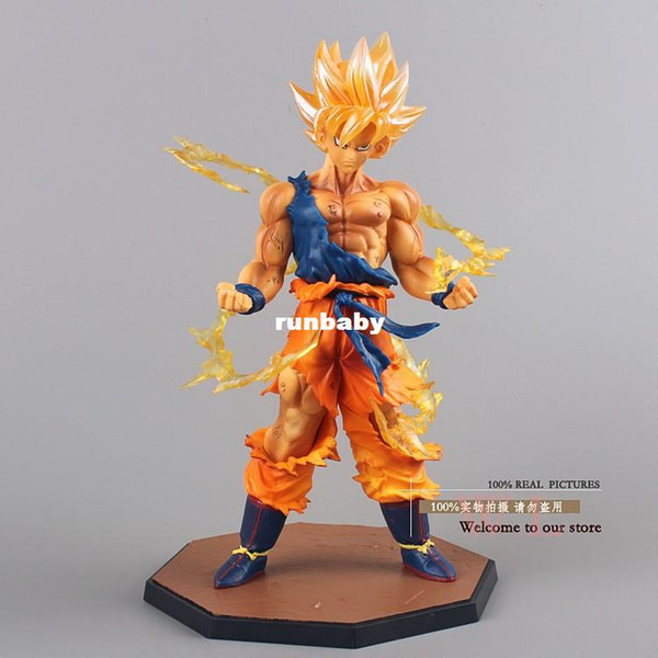 Anime Dragon Ball Z Super Saiyan Son Cheap Action Goku PVC Action Figure Collectible Toy Figuarts Zero