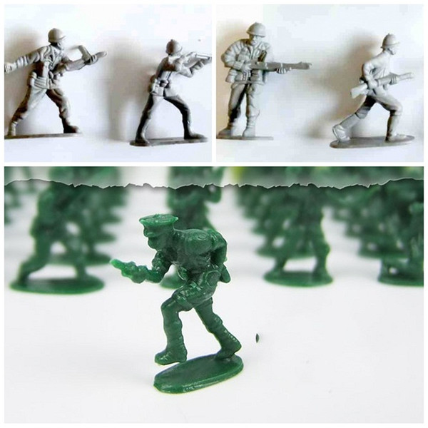 World War II Soldier Model Toy Plastic Simulation Little Man Doll Child Gift Anti Wear Small Exquisite 10 5jc I1