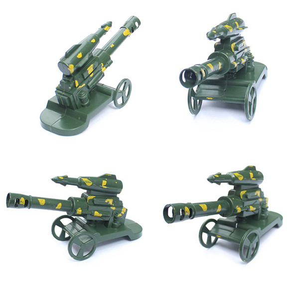 World War II military model rocket / missile launch missile artillery gun Tricycle car model