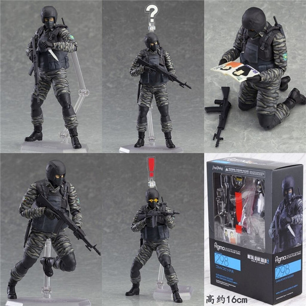 Anime Max Fatory Metal Solid Gear Gurlukovich Solider Action Figure Figma Toy gift NEW