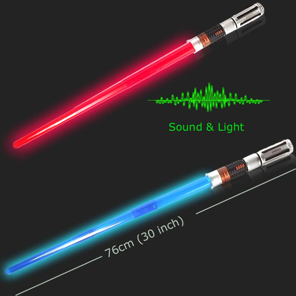 Force Awakens Toys Darth Vader Telescopic LightSaber Sound Light Kids Scalable Hero Weapons