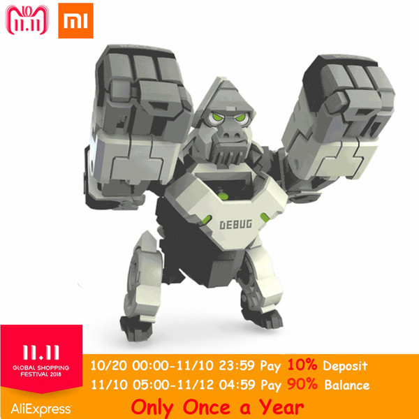 Xiaomi Youpin ABS Folding Changeable Programming Ape Toy Programmers Kids Toys Action & Toy Figures Children Birthday Xmas Gifts