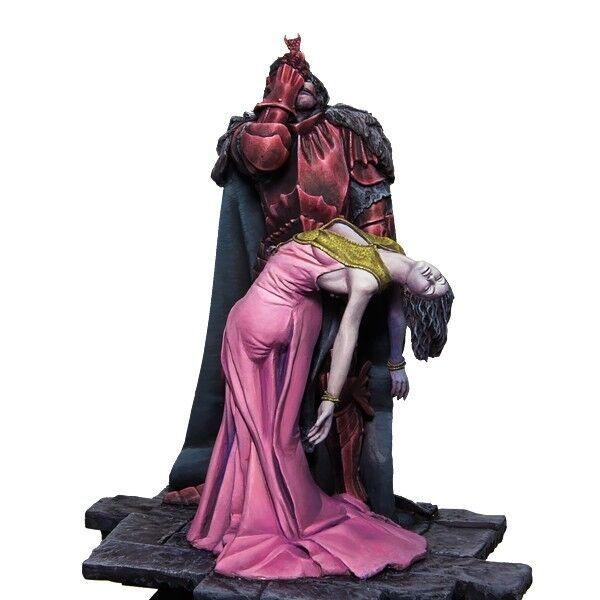 Free shipping 75MM RESIN FIGURES ELSABETA THE BIRTH OF DRACULA Unassembled unpainted