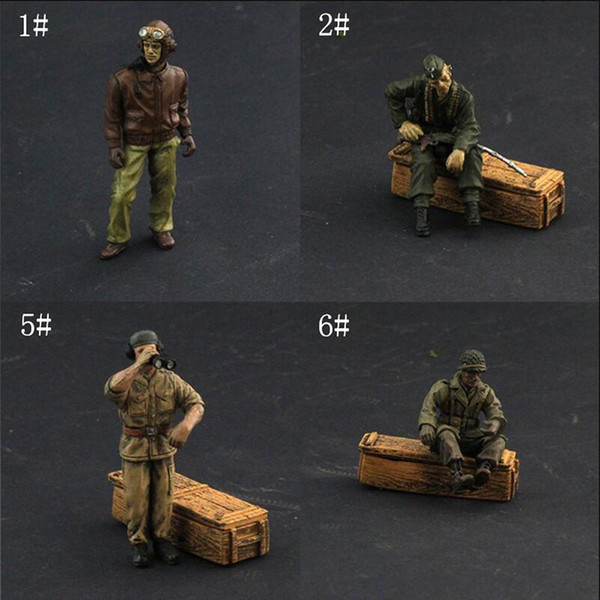 Rare 5pcs/Set Random 21st Century Toys The Ultimate Soldier FOV 1:32 WWII Military Army Figure Toy Collection Action Figure Gift