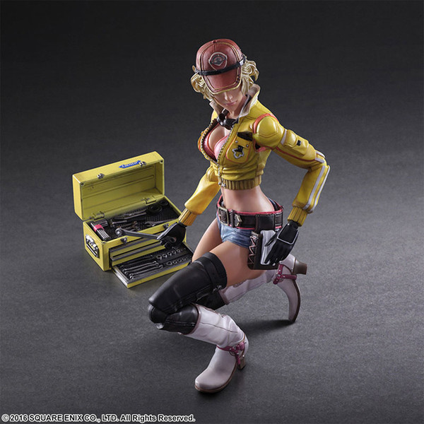 27cm Final Fantasy XV Sexy Girl Cindy Aurum Action Figure Model Toys