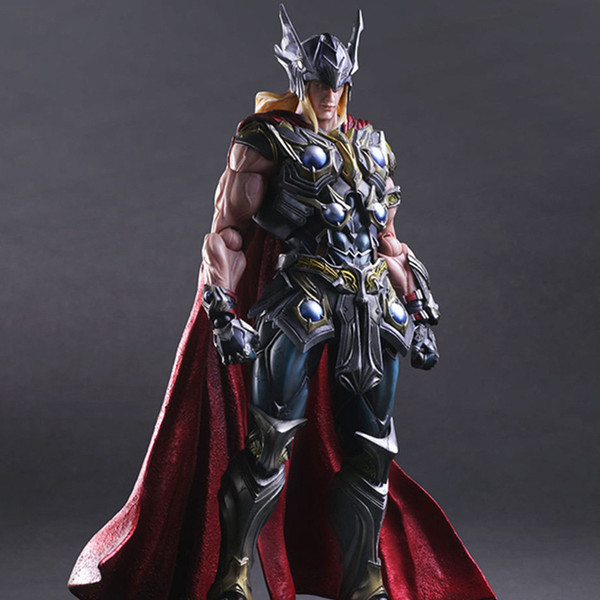 Play Arts Change PA Change Marvel Universe Thor Can Moving Occasionally Hand Do Assembly Finished Goods Resin Free shipping