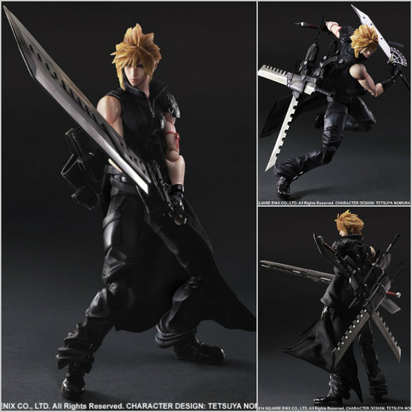 PLAY ARTS PA Change Final Fantasy 7 Re Coming The Son Of Claude Cloud Can Action PVC Resin Free Shipping New