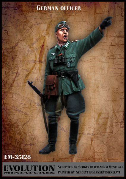 1/35 REISN FIGURES MODEL KITS GERMAN OFFICER