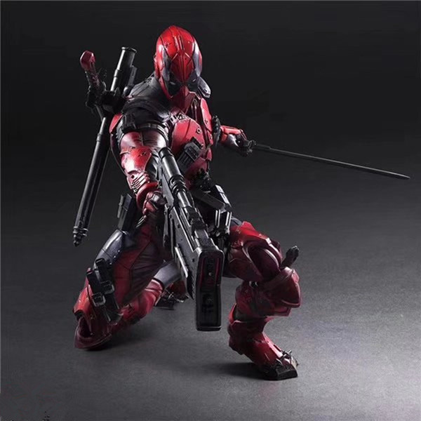 PlayArts PA Change Joint Die DEADPOOL X X-Men Hand Do Doll Model 1/6 Goods Of Furniture For Display Rather Than For Use New