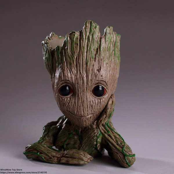 ZXZ Marvel Avengers 3 Groot Tree Man 15cm Action Figure Posture Anime Decoration Collection Figurine Toy model for children