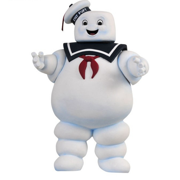 28cm Vintage Ghostbusters 3 Stay Puft Marshmallow Man Bank Sailor Action Figure Toy Doll