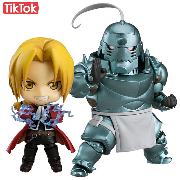 Nendoroid Fullmetal Alchemist Edward Elric 788 Alphonse Elric 796 Cartoon Toy Action Figure Model Doll Gift