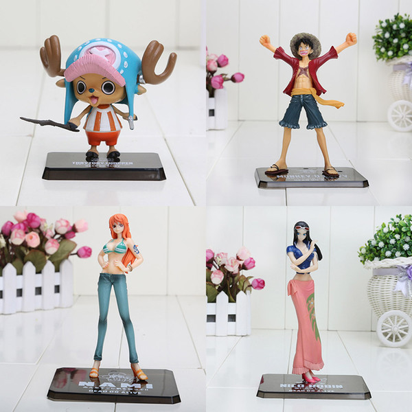 6-16cm One Piece Figure After 2 years Monkey D Luffy Nami Chopper Nico PVC Action Figure Collection Model Toy