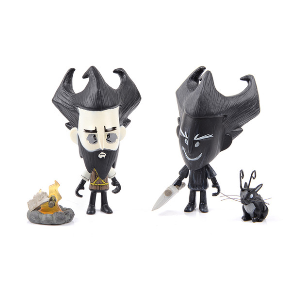 Don't Starve Do Not Starve Figure Special Edition Black White Shadow Wilson Vinyl Figure With Original Box