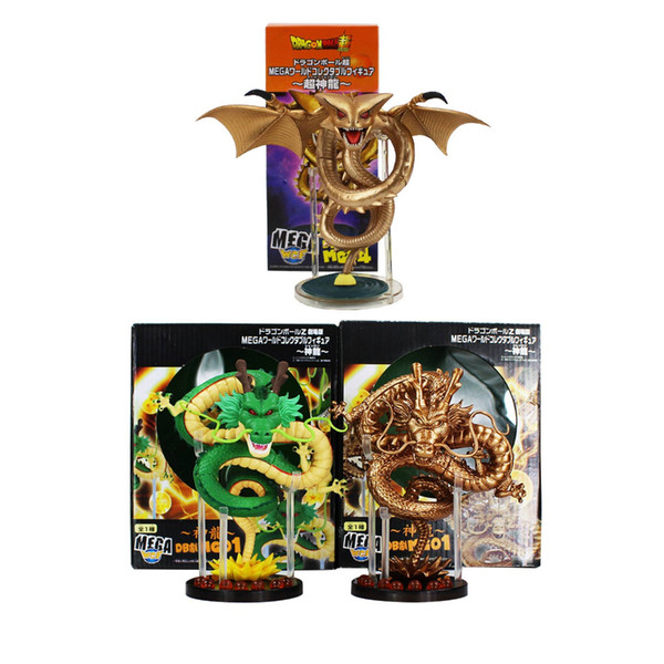 3 styles 15cm Anime Dragon Ball Z ShenRon ShenLong PVC Action Figure Collection Model Toy selectable