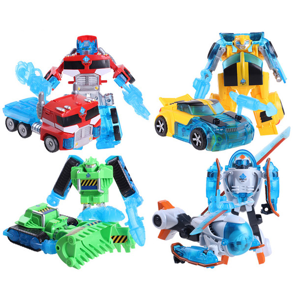 Free Shipping Rescue Bots Deformation Robot Action Figures Helicopter Robots Transformation toys for children gift