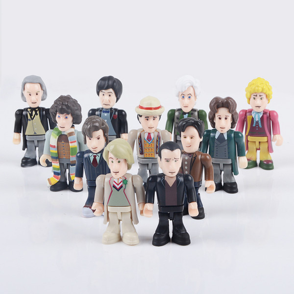 doctor who figure The Eleven Doctors Micro-Figures Set by Underground Toy doctor who figure