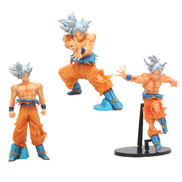 anime Dragon Ball Super Ultra Instinct Goku Migatte No Gokui Key Of Egoism Super Son Goku Gokou Figure Model Collection toys