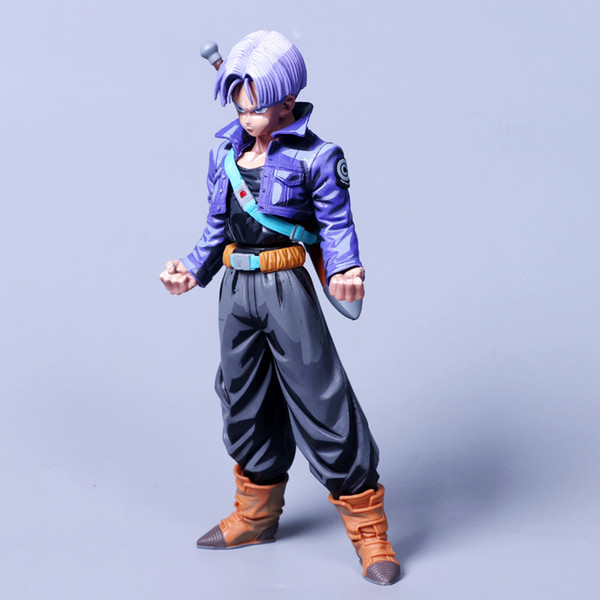 ZXZ 25cm Anime Dragon Ball Z Super Saiyan TRUNKS Action Figures Master Stars Piece Dragonball Figurine Collectible Model Toy