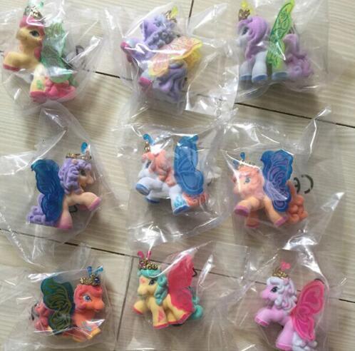 10PCS/LOT Hot Sale Best Gift Children Little Horse Dolls Mini Horse Toys Kids