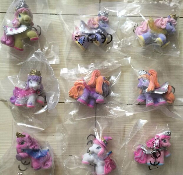 20PCS/LOT Hot Sale Best Gift Children Little Horse Dolls Mini Horse Toys Kids