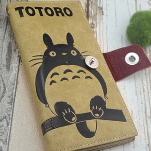 FlyingTown NEW Miyazaki my neighbor Big Totoro Wallet Ghibli PU wallet PU anime action Peripherals long purse gifts women