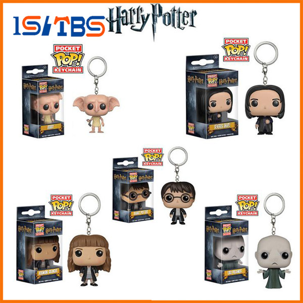 Hot Sale Harry potter film and television funko pop harry potter hermione voldemort key chain.