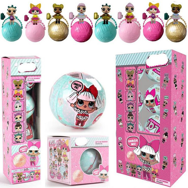 new LOL SURPRISE DOLL Series 123 Dress Up Toys baby Tear change egg can spray Realistic Baby Dolls lil sisters with box