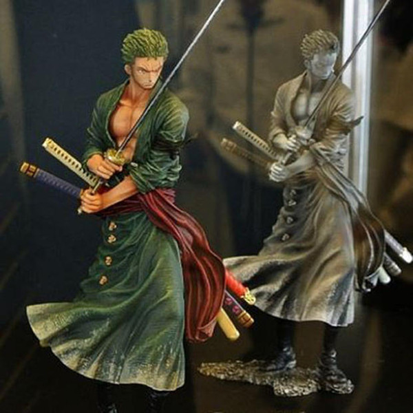 Anime Figurine Action Figure One Piece Roronoa Zoro PVC Doll Model Toy 20cm