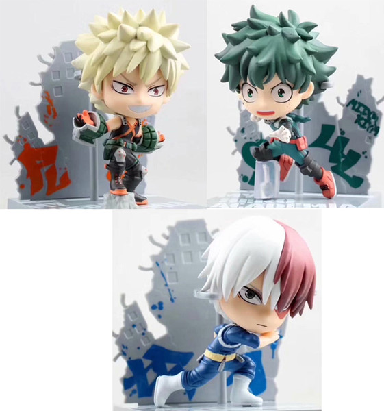 Hot Sale My Hero Academia Izuku Midoriya Katsuki Bakugo Todoroki Shoto Hero`s Edition Boku no Hero Banpresto Figure Toys