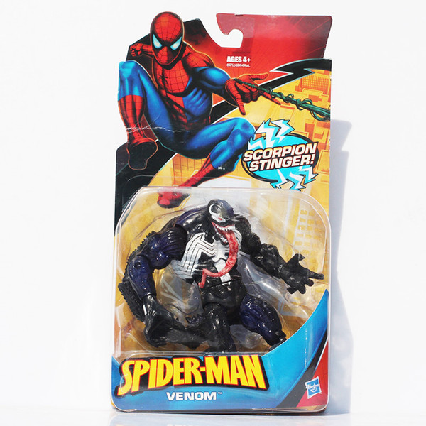 The Amazing Spider Man Toy Spiderman Venom PVC Figure Toy 18cm New Movie Version Figures 18cm