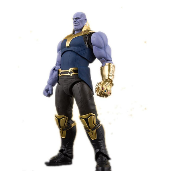 Avengers 3 Thanos Action Figures Gem PVC Movable Action Figure Toy for Adults Fashion Collection Model