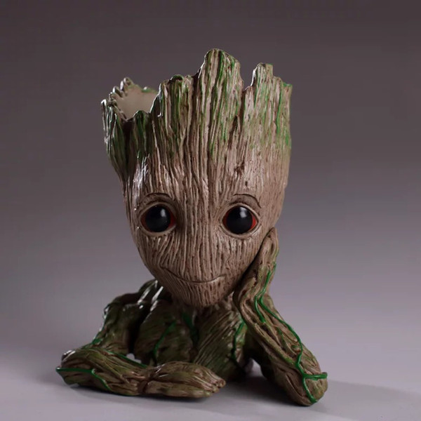 Guardians of the Galaxy Avengers Groot Flowerpot Action Figures Home Decoration Anime Hero Creative Craft Figurine PVC Kids Toys