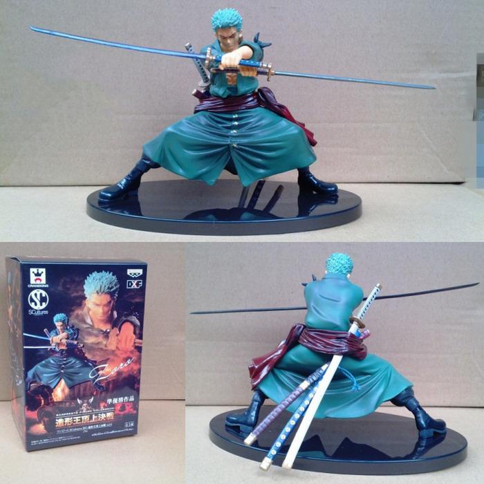 Retail Anime One Piece 2years later Roronoa Zoro PVC Figure Toy Doll