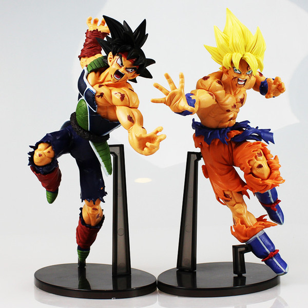 Dragon Ball Z Resurrection F Super Saiyan Son Gokou Bardock PVC Action Figure Collectible Model Doll Toys 23cm With Box