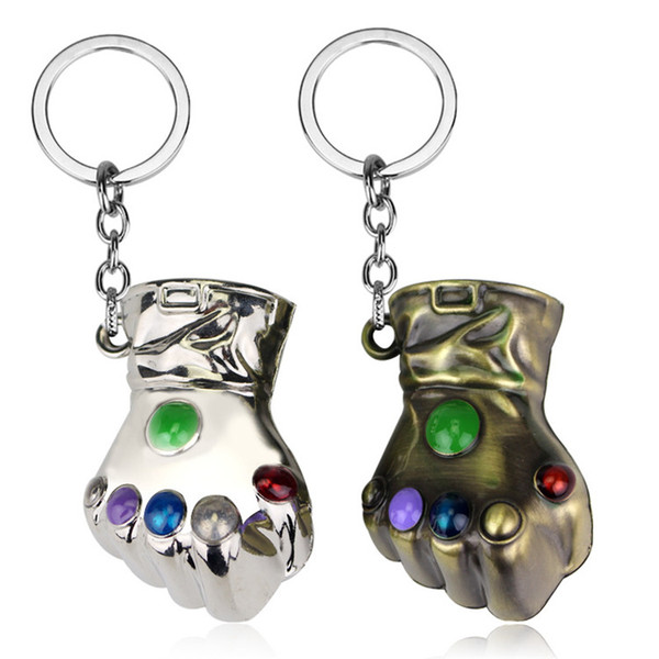 Thanos keychain Cartoon Key chains Keychains thanos metal Toys Keychains free shipping