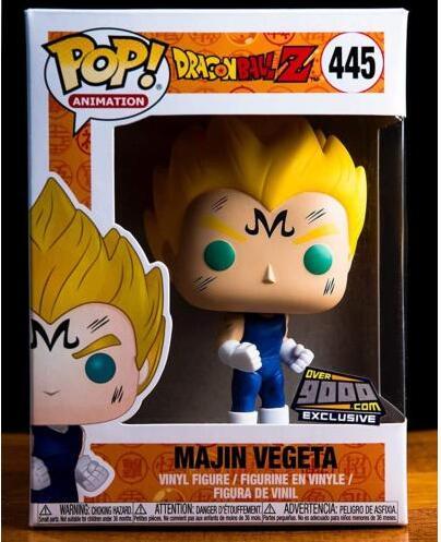 Funko POP! Animation - Dragon Ball Z Majin Vegeta #445 Vinyl Figure Boxed