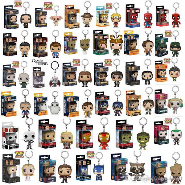 Super Hero Funko Pop Figure Deadpool Thor Iron Man Superman Captain America Hulk Action Figures Anime Collection Doll kids Toys