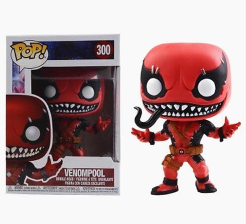 Funko pop official : Contest OF Champions - Venompool 300#Death Venom Deadpool Marvel Action Figure Model Collection