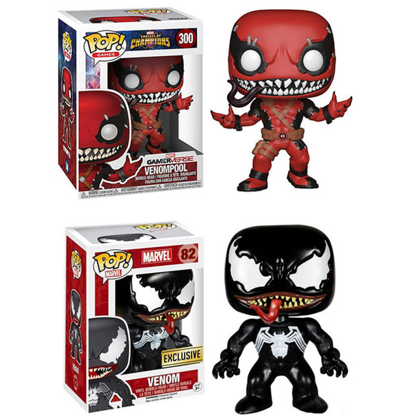 Marvel Figure Toy Venompool Death Venom Deadpool PVC Action Figure Collection Model Toys for Children Birthday Gift