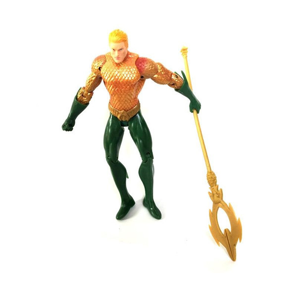 7 Style Aquaman Figure Doll toys 2019 New movie kids 17cm Cartoon Superhero Aquaman Black Manta clown Plastic Toy D0123