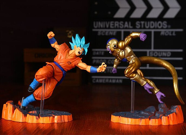 Dragon Ball Z Action Figures Resurrection F Son Goku Golden Freeza Fighting Anime Dragonball Z Figures DBZ Esferas Del Dragon