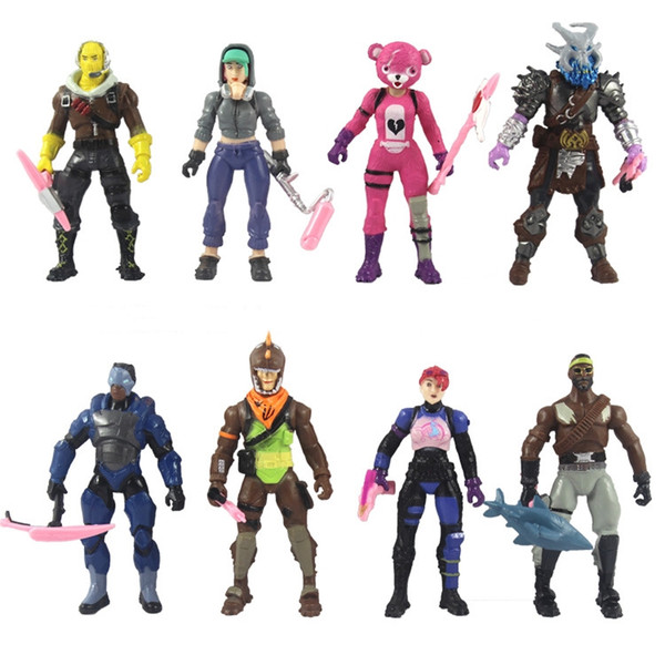 8 styles The eighth generation of 4.5 inch fortnite Figures baby games toys free shipping