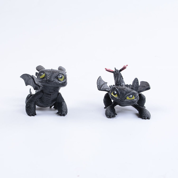 1pc How To Train Your Dragon 2 Toys Action Figures Night Fury Toothless PVC Dragon Children Brinquedos Kids Toys AIJILE