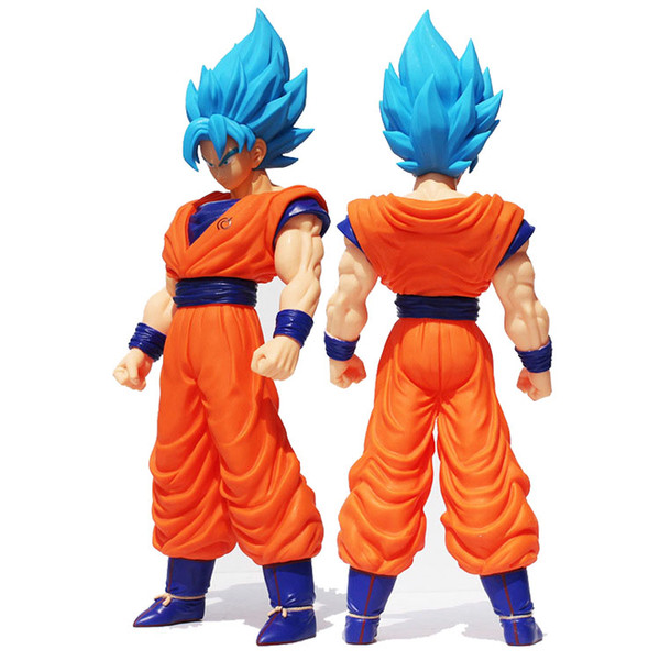 Prettybaby Dragonball 36cm Son Goku Super Saiyan action figures anime DBZ Kakarotto Collectible PVC plastic toys Pt0237#