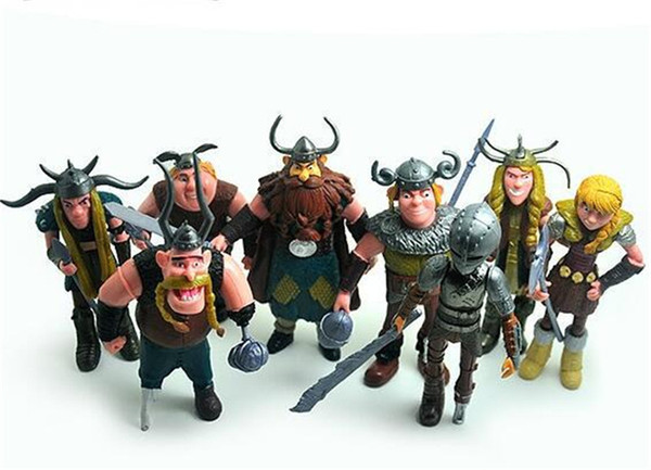 How to Train Your Dragon Figure toys New cartoon movie model Figure Toy Kids Gift 8 style B11